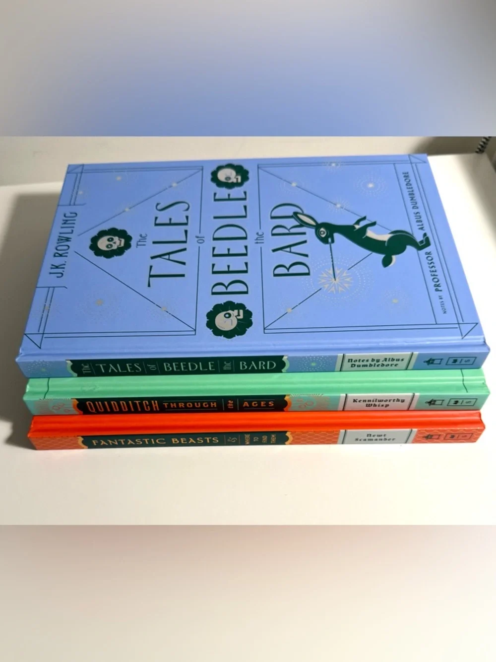 J.K. Rowling Hogwarts Library Hardcover - 3 Book Set - Picture 4 of 5